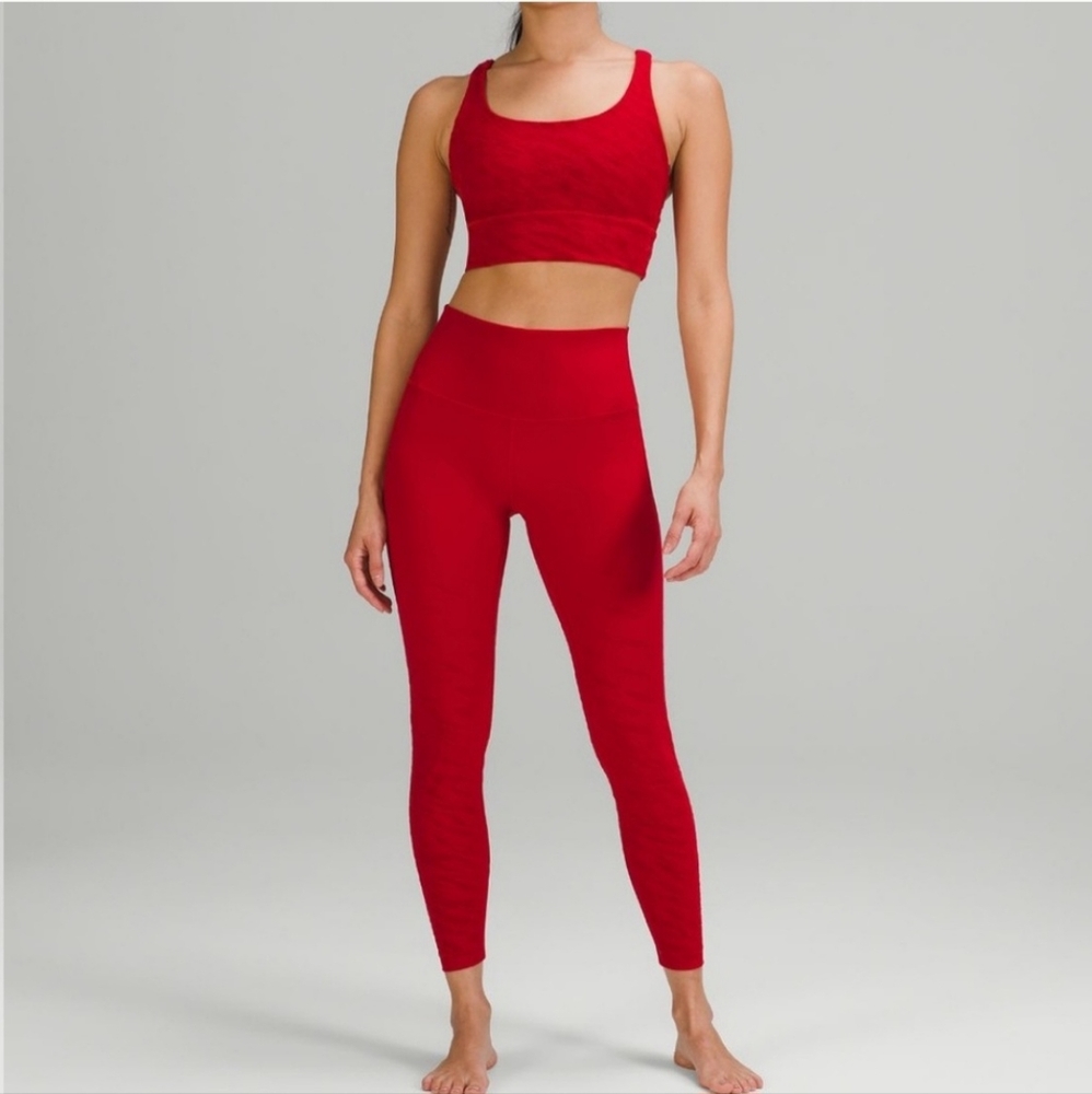 Lululemon Red Yoga pants size 8